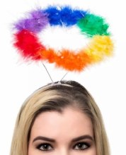 Rainbow Feather Halo