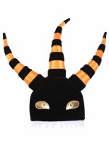 Plush Harlequin Demon Hat Nightmare Before Christmas