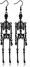 Skeleton Earrings ~ Black