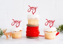 Cupcake Toppers Joy