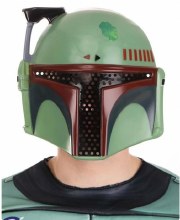 Boba Fett Mask Half Child