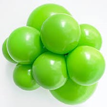 Tuftex 5" Uninflated Latex • 50 Count Bag • Green, Lime