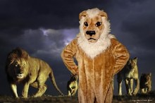 Lion Mascot