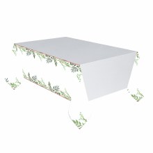Love & Leaves Plastic Tablecover