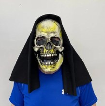 Mask Skull Grim Hooded