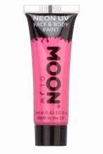 Moon Glow Neon UV Face & Body Paint Pink