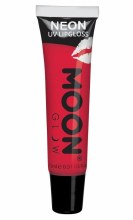 Moon Glow Neon UV Lip Gloss Red