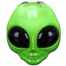 Green Alien Light Up Mask
