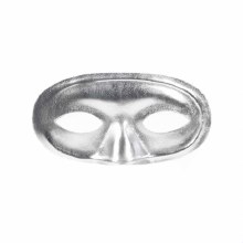 Mask Domino Lame Silver