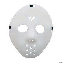 Mask Hockey Wht