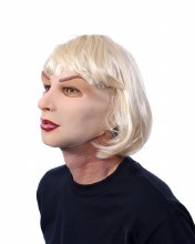 Blonde and Beautiful Mask w/ Wig