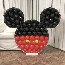 Mosaic Frame Shape Mickey