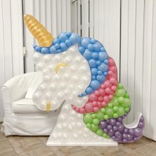 Mosaic Frame Shape Unicorn