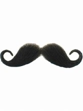 Moustache Handlebar Black