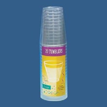 Tumbler 10oz. 20ct Clear