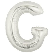 Jumbo 40in. Symbol Mylar ~ Silver G