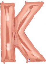 Jumbo 40in. Letter Mylar ~ Rose Gold K