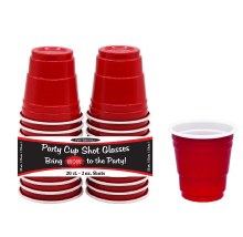 Shot Glasses Red 2oz