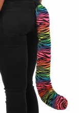 Neon Rainbow Tiger Tail