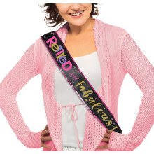Officially Retired Sash