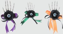 Black Rose Eyeball Hairpin