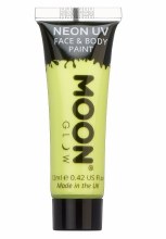 Moon Glow Neon UV Face & Body Paint Pastel Yellow