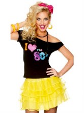 Petticoat 80's Yellow Tutu