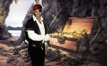 Rental Pirate XXL Costume