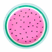 Plates Watermelon 10.5 " 8pk