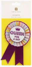 Queen For A Day Badge