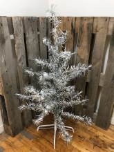 Retro Silver Tree w/ Posable Branches ~ 4ft
