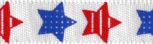 Ribbon Betsy Ross 3/8in x 5yd