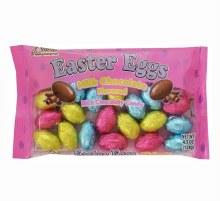 Foil Wrapped Easter Eggs, Choc