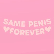 Same Penis Forever Banner 5ft