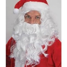 Santa Wig And Beard Set