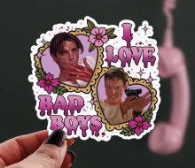 Sticker Scream I Love Bad Boys