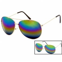 Sunglasses Aviator Rainbow