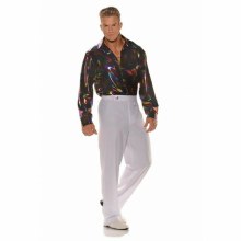 Disco Shirt Rainbow Adult Standard