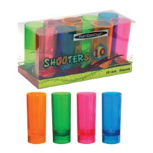 Shooter Glasses Brights 10pk