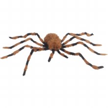 Spider 41" Black/Brown Furry