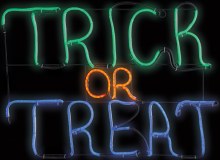 Trick or Treat Neon Sign