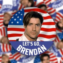 Sticker Let's Go Brendan 3"