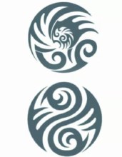 Tattoo Trible Circles