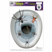 Toilet Spider Cling