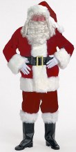 Santa Velvet Adult L