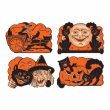 Vintage Halloween Cutouts