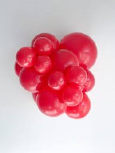 Tuftex 5" Uninflated Latex • 50 Count Bag • Warm, Red