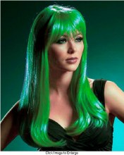 Wig Kelly Emerald Green