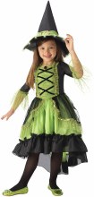 Green Witch w/ Light Up Hat Med