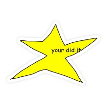 Sticker Your Did It